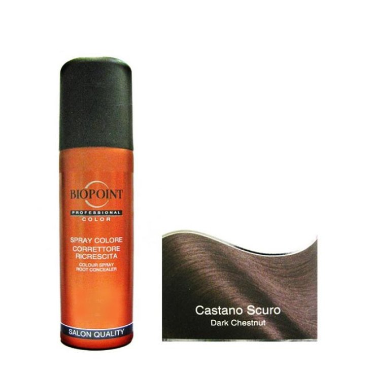 Biopoint Correcteur de Couleur Châtain Foncé Spray Repousse 75 ml