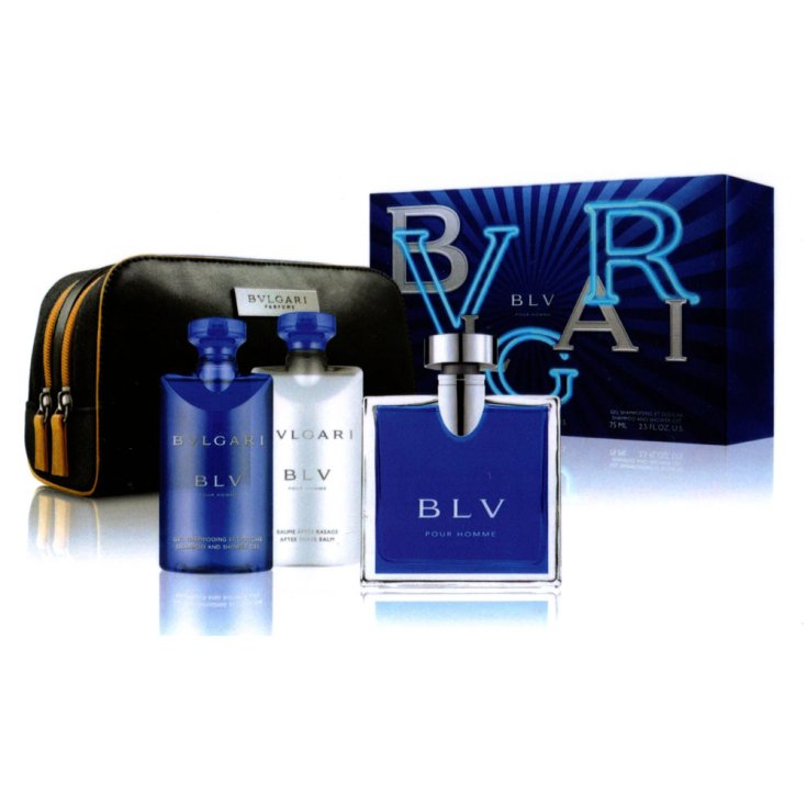 BULGARI BLEU HOMME COFFRET EDT 100 + B