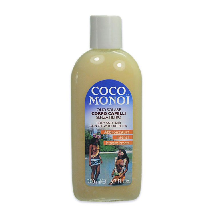 Coco Monoi Huile Solaire Corps Cheveux Sans Filtre 200 ml Coco Monoi Huile Solaire Corps Cheveux Sans Filtre 200 ml