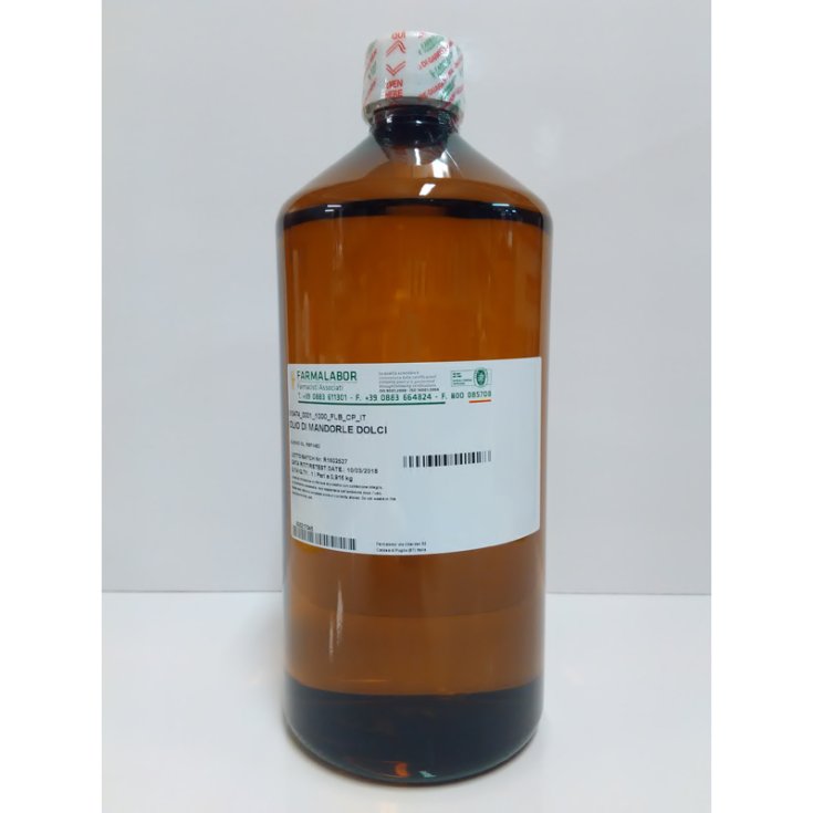 Farmalabor Huile d'Amande Douce Raffinée Bio 1000 ml