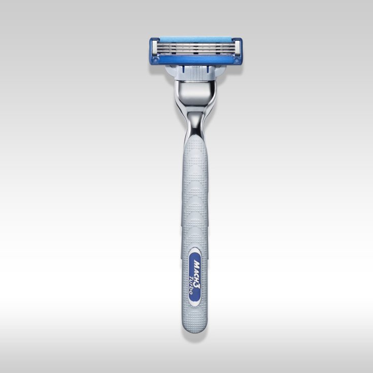 GILLETTE NOUVEAU MACH3 RAZOR TURBO 1U