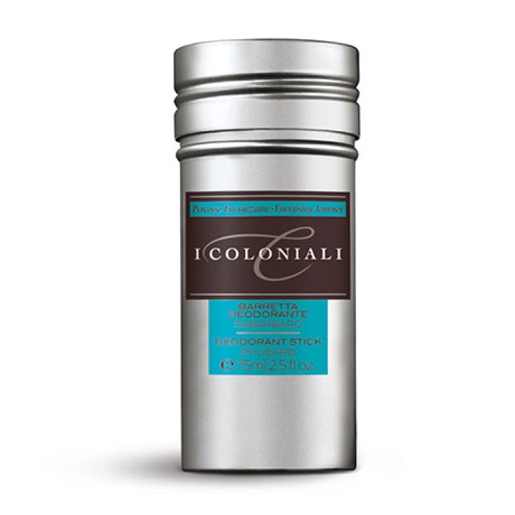 I Coloniali The Via delle Cascate ENERGIZING Path for Men - Barre déodorante à la rhubarbe 75 ml