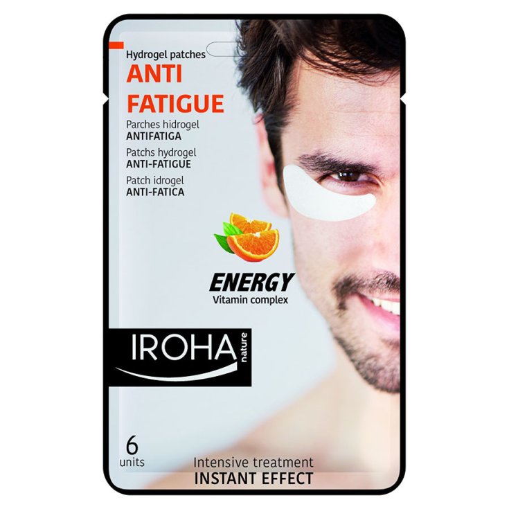Iroha Nature Patchs hydrogel énergétiques anti-fatigue 6 pcs.