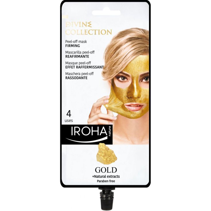 Iroha Nature Gold Masque Peel Off Raffermissant 4 Utilisations