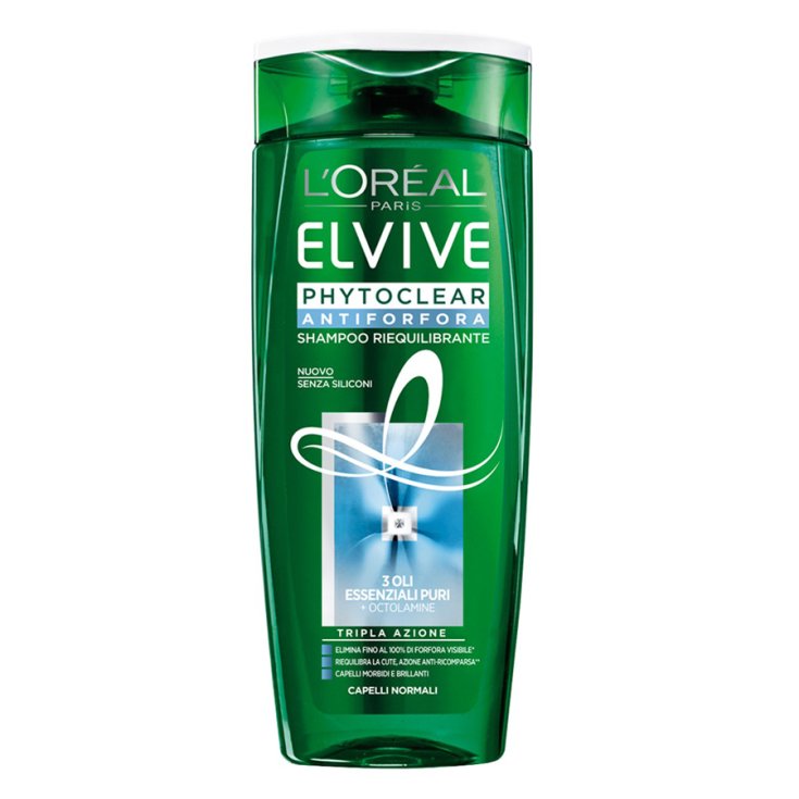 L'Oréal Elvive Phytoclear Shampooing Antipelliculaire Rééquilibrant 400 ml