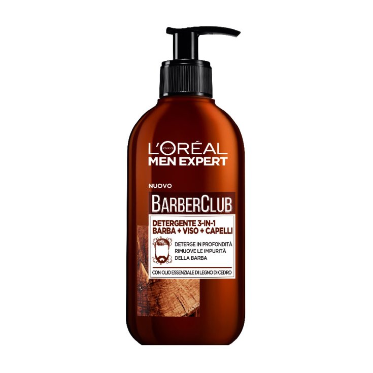 L'Oréal Men Expert Barber Club Cleanse 3 en 1 200 ml L'Oréal Men Expert Barber Club Cleanse 3 en 1 200 ml