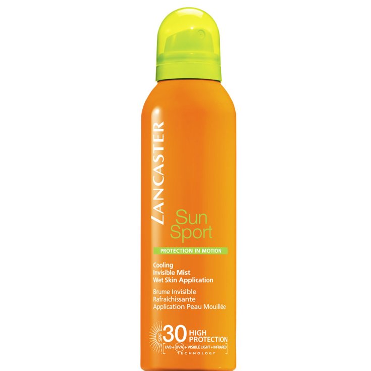 Lancaster Sun Sport Brume Invisible Rafraîchissante Application Peau Humide Spf30 200 ml