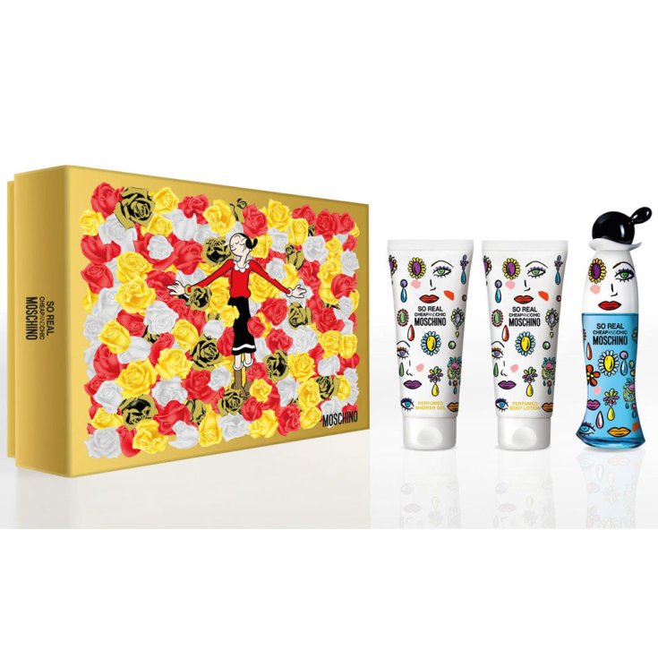 Moschino Cheap And Chic So Real Eau De Toilette Vaporisateur 50 ml Coffret 3 Pièces 2018