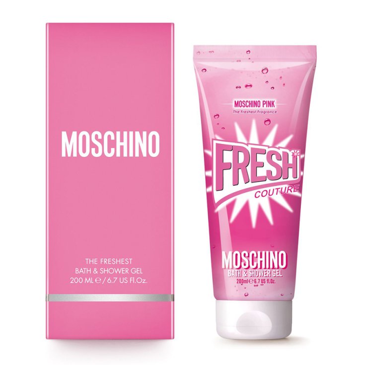 Moschino Fresh Couture Rose Gel Bain Et Douche 200ml