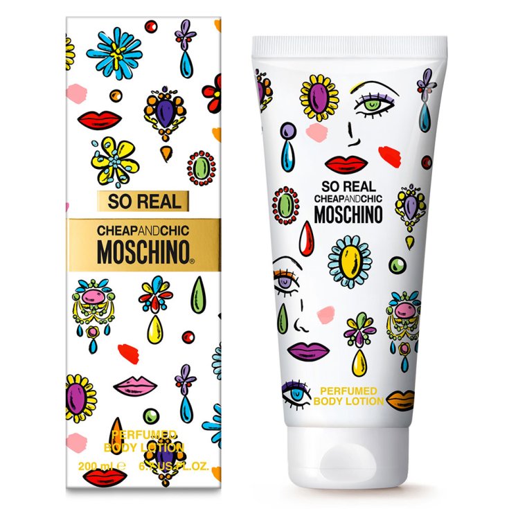 Moschino So Real Lotion pour le corps pas cher et chic 200 ml