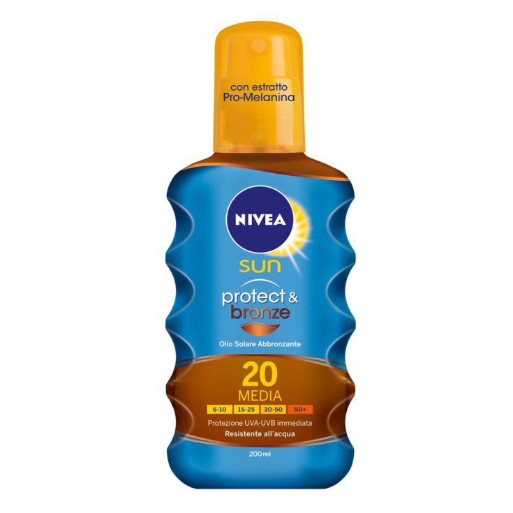 * NIVEA HUILE SPR PROT BRONZE FP20 200
