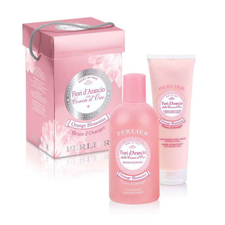 Coffret 2018 Perlier Recettes Naturelles Fleurs d'Oranger de Conca D Oro Ref.5795