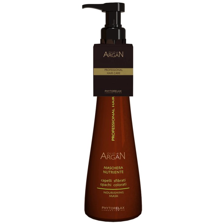 Phytorelax Argan masque nourrissant pour cheveux abîmés et colorés 250 ml