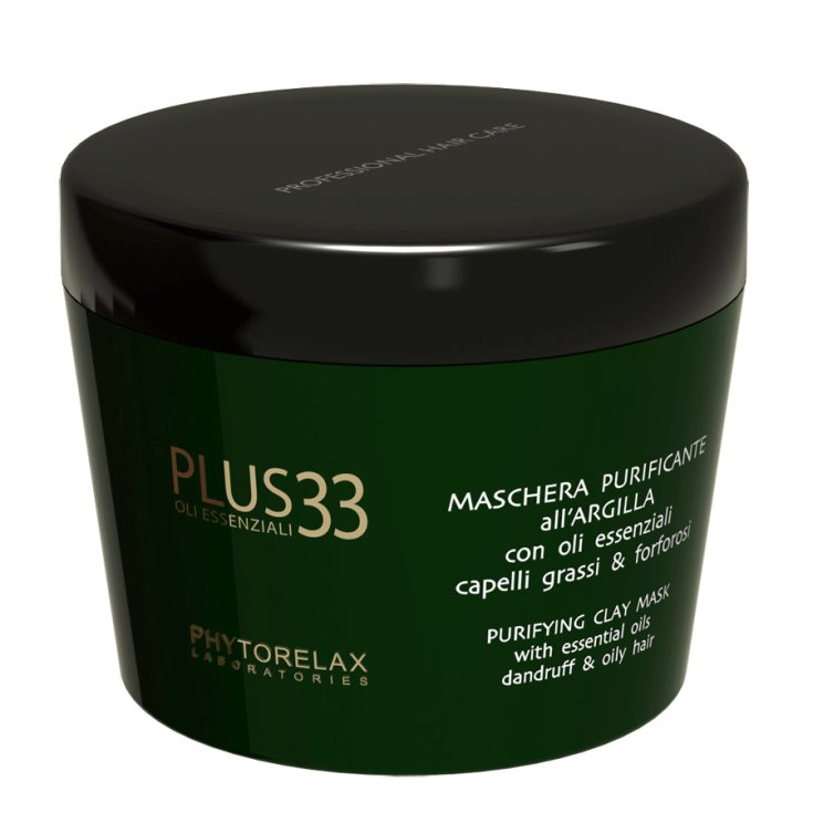 Phytorelax Plus 33 Masque Purifiant à l'Argile 200 ml