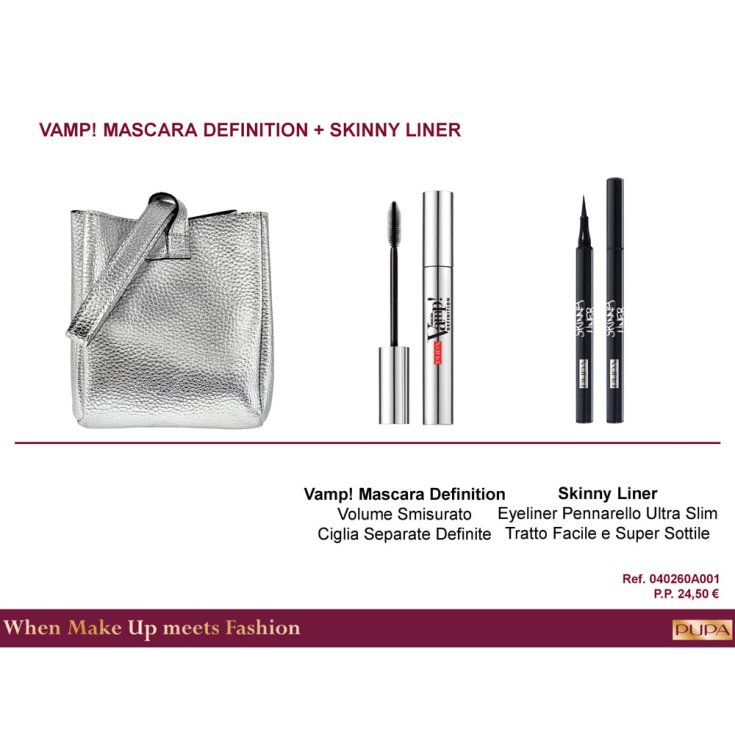 * KIT PUPA MASC DEFI + LINER POCHETTE