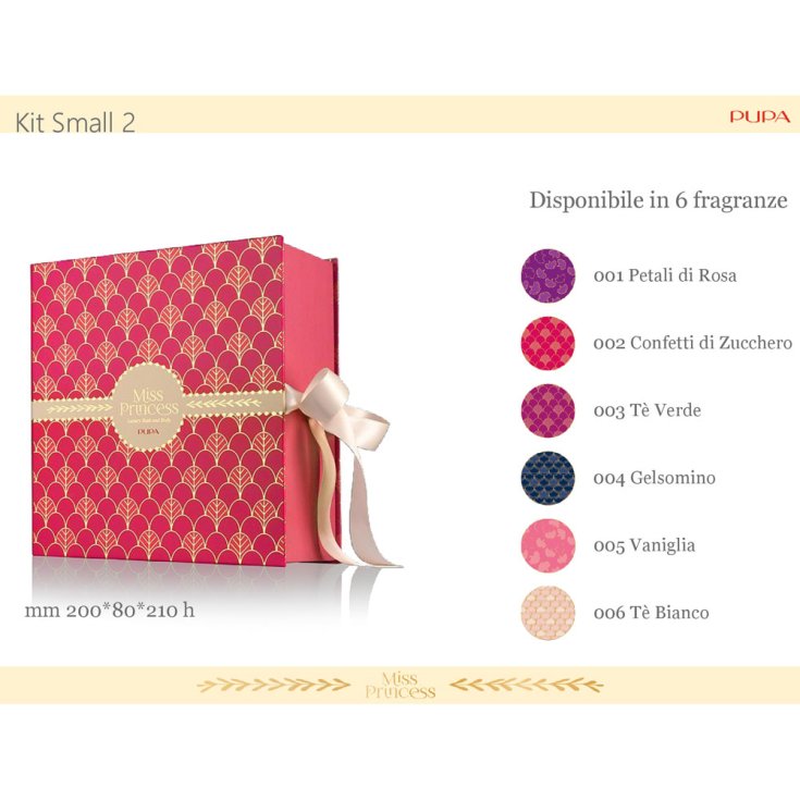 Coffret 2018 Pupa Miss Princess Kit Small 2 n. 006 thé blanc