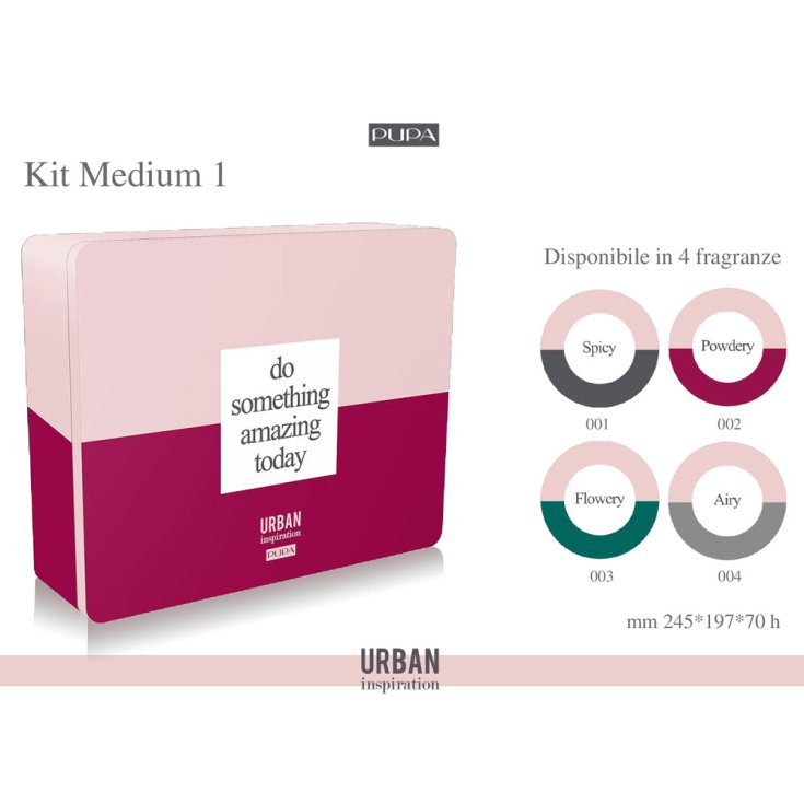 * PUPA KIT URBAN MEDIUM 2 FLEURS 003