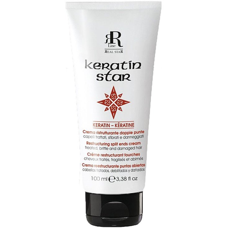 RR Line Real Star Keratin Star Crème Restructurante Double Pointes 100 ml