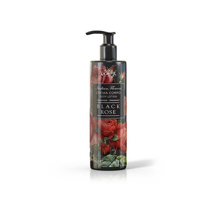 Crème Corporelle à la Rose Noire de Fleur d'Italie 250 ml Crème Corporelle à la Rose Noire de Fleur d'Italie 250 ml