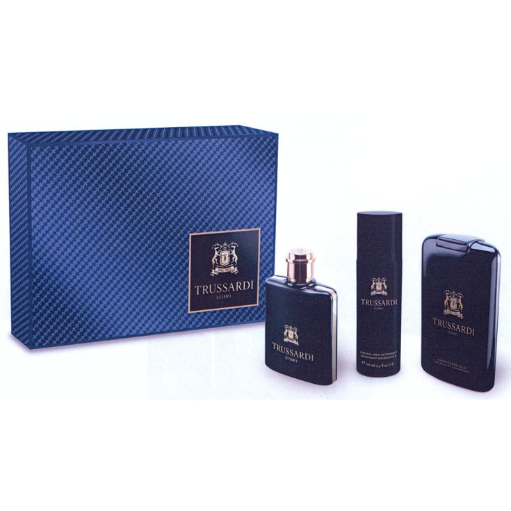Trussardi Man Eau De Toilette Vaporisateur 100 ml Coffret 3 Pièces 2019