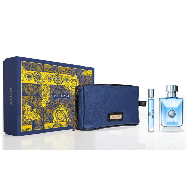 Versace Pour Homme Eau De Toilette Vaporisateur 100 ml Coffret 3 Parties 2018