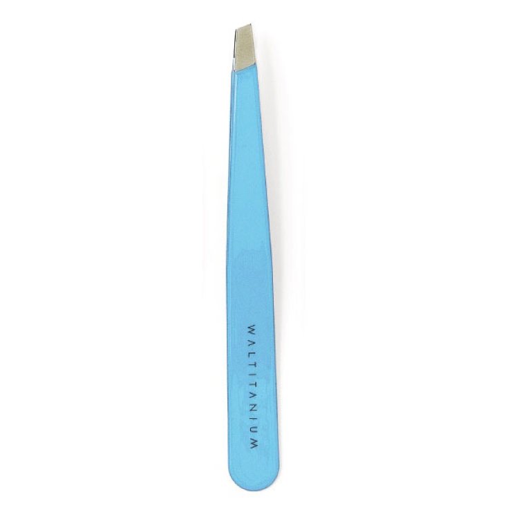 Pince à épiler Wal code 0380 LUX bleu clair