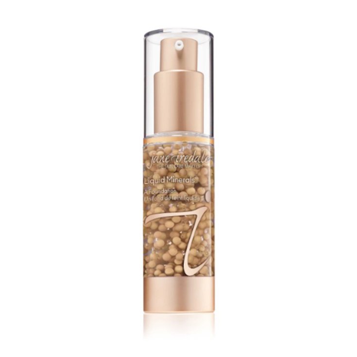 Jane Iredale Liquid Minerals Un fond de teint caramel