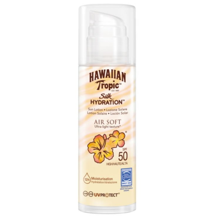 Hawaiian Tropic Silk Hidration Air Soft Lotion Solaire Spf50 150 ml