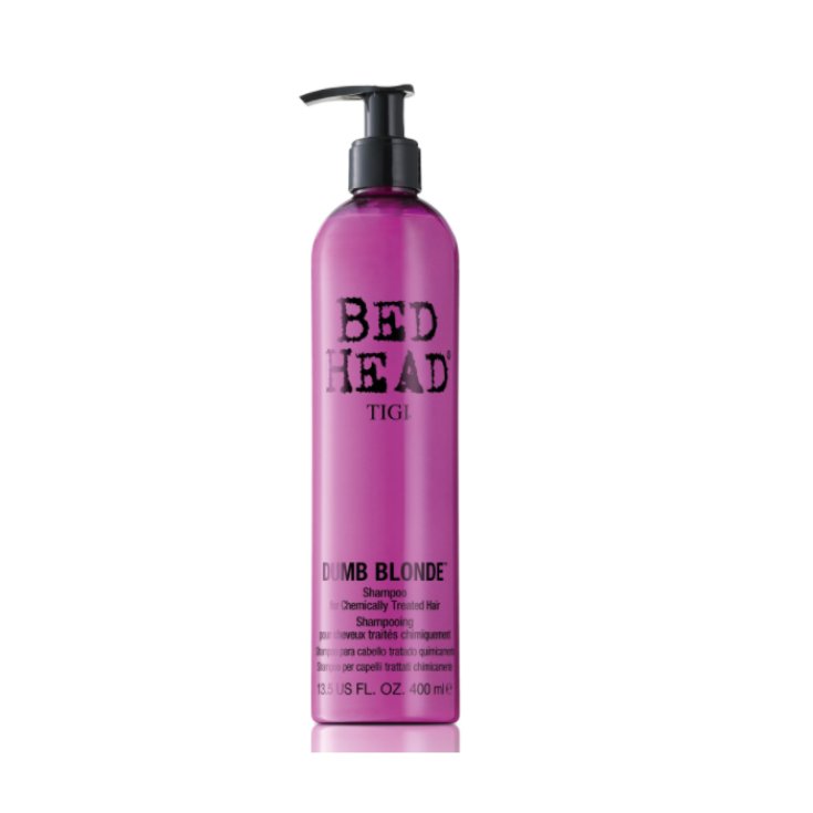 Tigi Bed Head Dumb Blonde Shampooing Cheveux Abîmés 400 ml