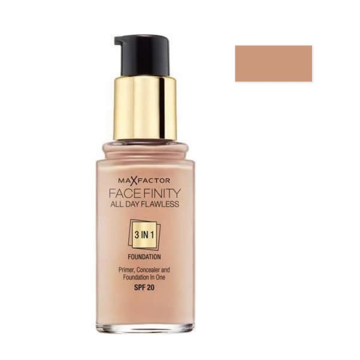 Max Factor Face Finity All Day Flawless Fond de teint 3 en 1 77 Miel Doux