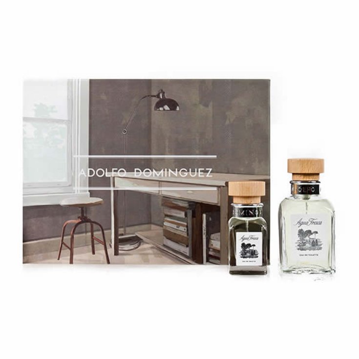 Adolfo Dominguez Agua Fresca Eau De Toilette Vaporisateur 120 ml Coffret 2 Parties