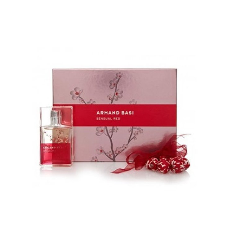 Armand Basi Sensual Red Eau De Toilette Vaporisateur 50 ml Coffret 2 Pièces