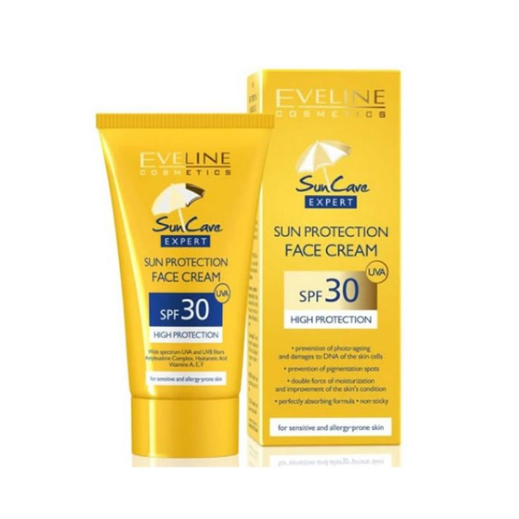 Eveline Sun Care Expert Crème Visage Spf30 50 ml