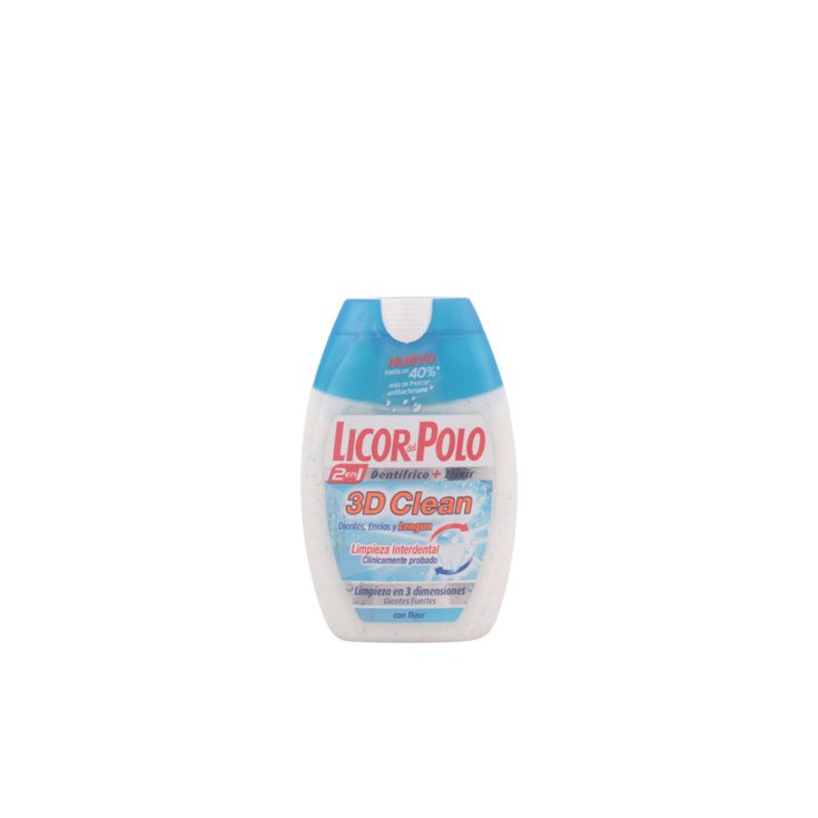 Licor Del Polo Dentifrice 2 En 1 3d Clean 75ml