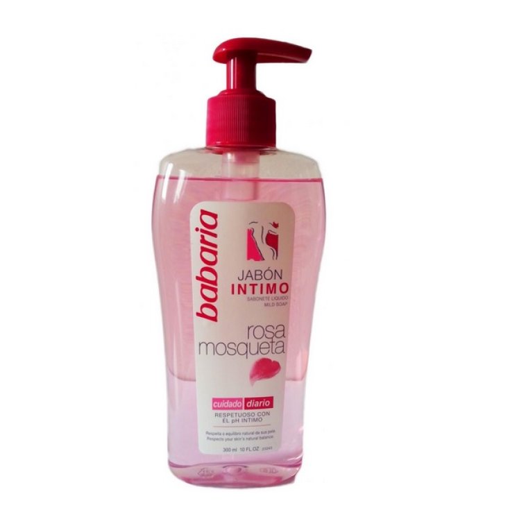 Babaria Savon Hygiène Intime Huile de Rose Musquée 300ml