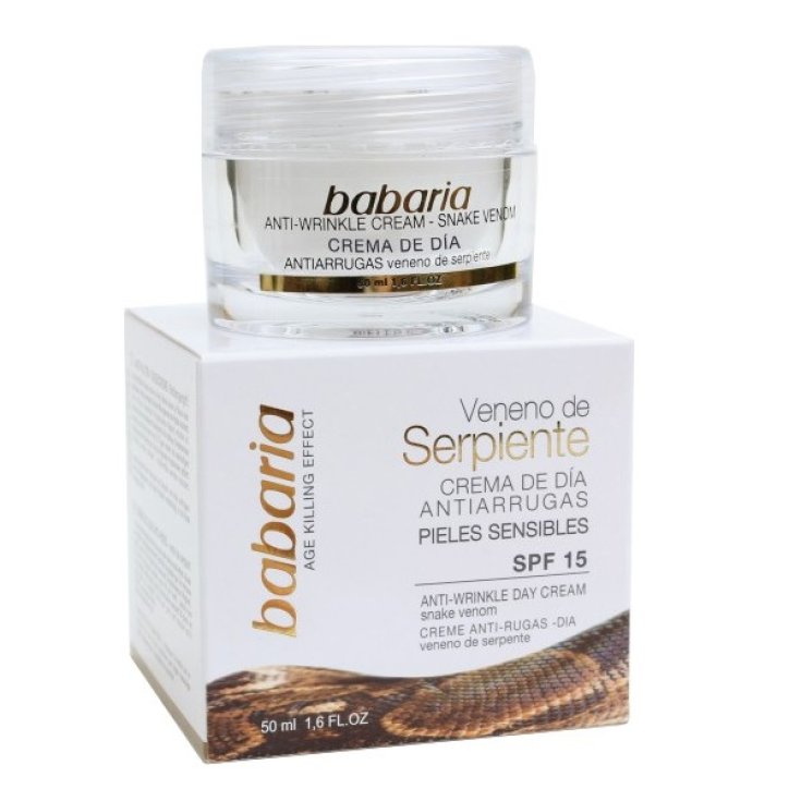 Babaria Crème Hydratante Visage Antirides Spf15 50ml