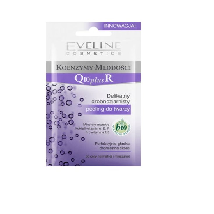 Eveline Exfoliant Visage À Grain Fin Délicat Q10 Plus Coenzymes De Jeunesse 10 ml