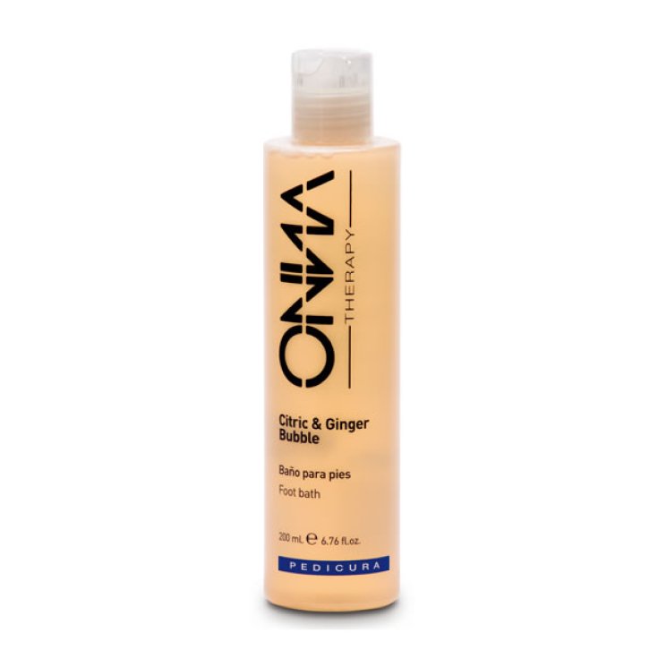 Onna Therapy Bain de pieds moussant au gingembre citrique 220 ml