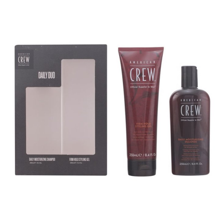 American Crew Shampooing Hydratant Quotidien 250ml Set 2 Pièces