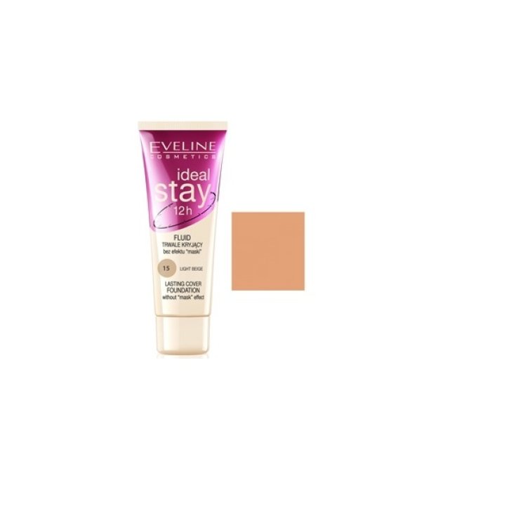Eveline Ideal Stay Lasting Fond de Teint Couvrant 15 Beige Clair