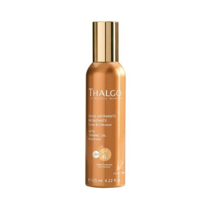 Thalgo Huile Satinante Bronzante Spf6 125 ml