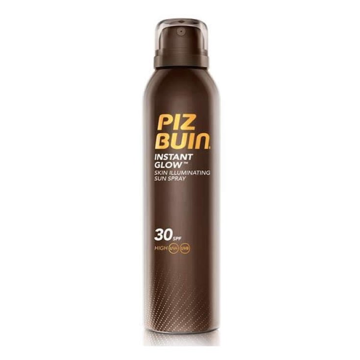 Piz Buin Instant Glow Skin Spray Solaire Illuminateur Spf30 150 ml