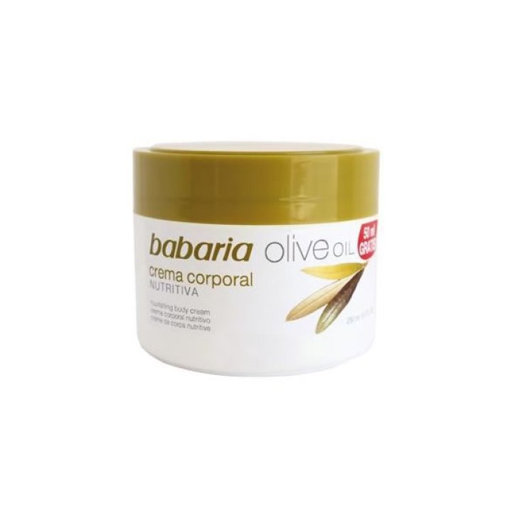 Babaria Crème Corporelle Hydratante à l'Huile d'Olive 250ml