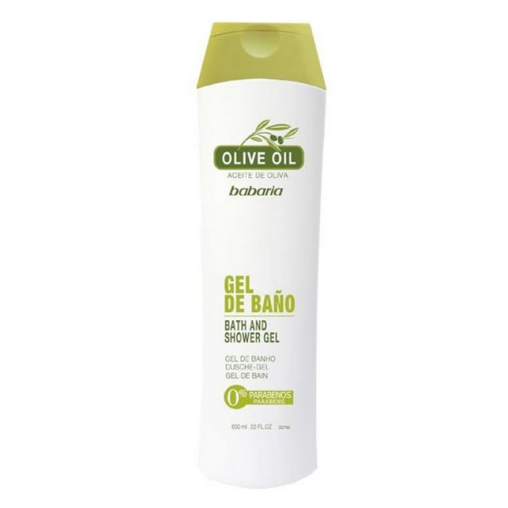 Babaria Gel de bain à l'huile d'olive 600 ml