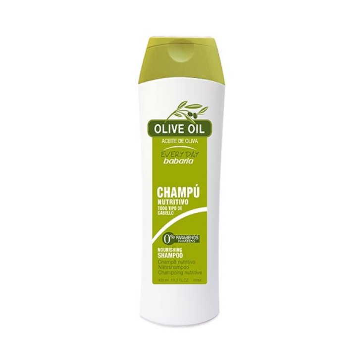 Babaria Everyday Shampooing Nourrissant à l'Huile d'Olive 400 ml