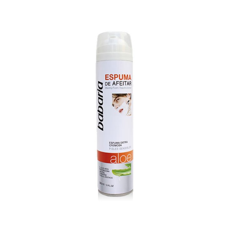 Babaria Aloe Vera Mousse à Raser Peaux Sensibles 300ml