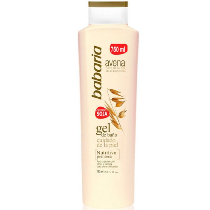 Babaria Avena Gel Nourrissant Au Soja Peaux Sèches 750 ml