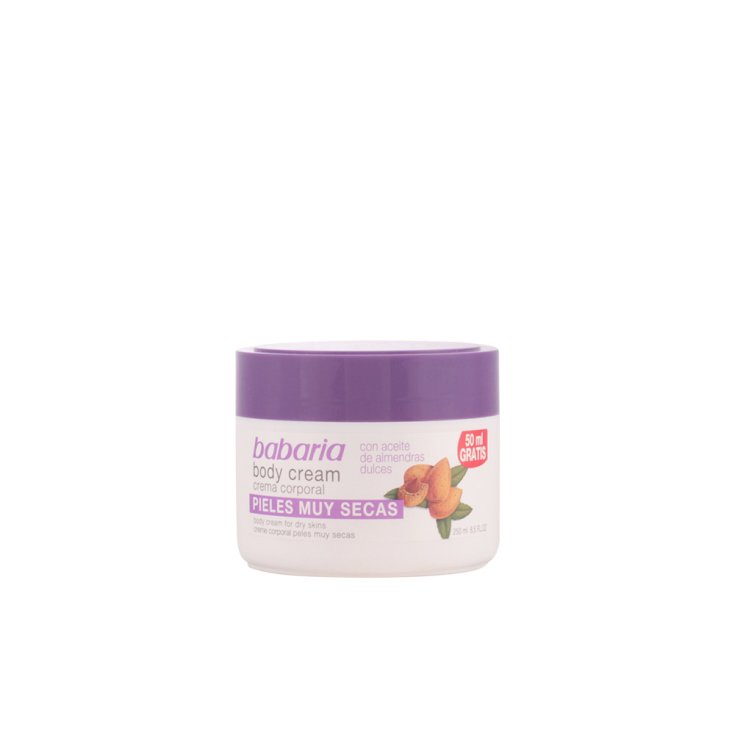 Babaria Crème Corporelle à l'Huile d'Amande 250 ml