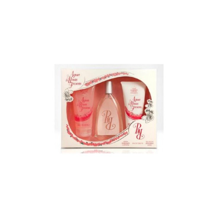 Aire De Sevilla Agua De Rosas Frescas Eau De Toilette Vaporisateur 150 ml Coffret 3 Parties