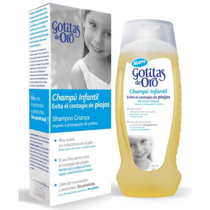 Instituto Español Gotitas De Oro Shampooing Anti Pou 500ml